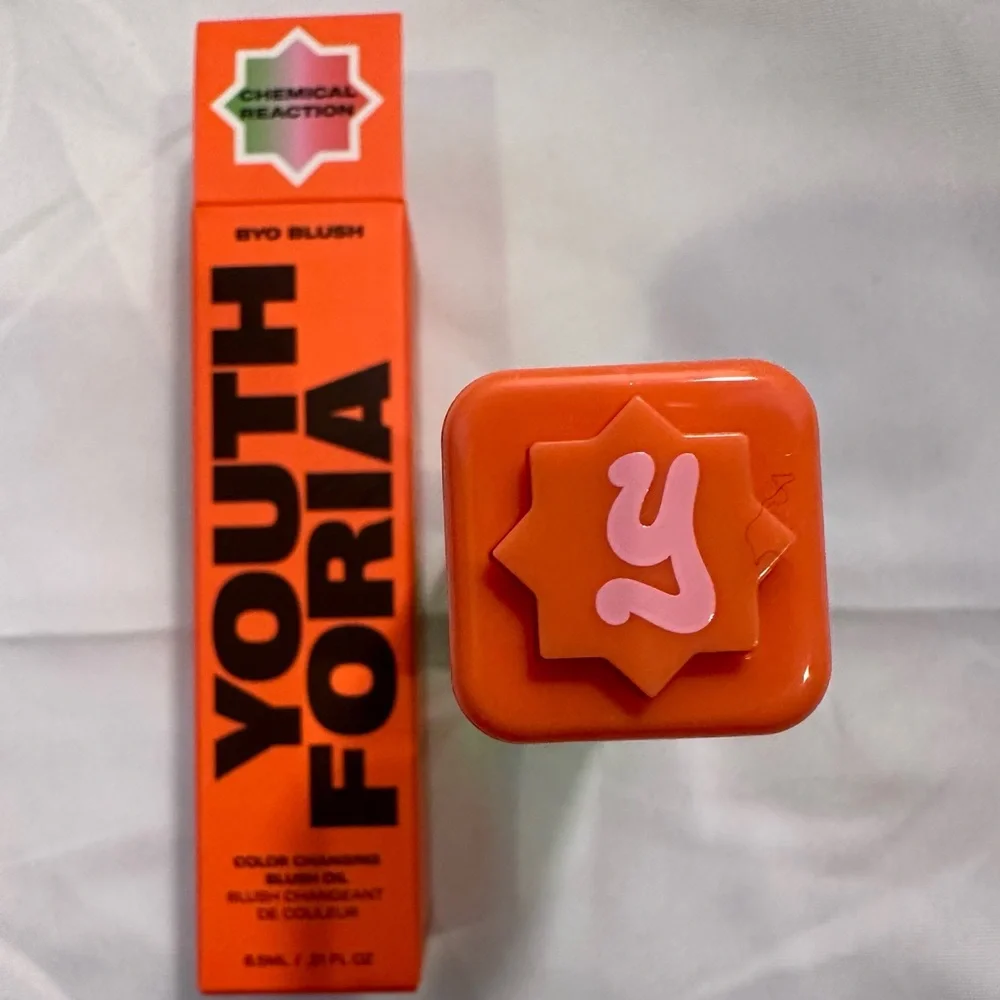 Youthforia BYO Blush Oil PH Matching Color Changing Liquid Blush NIB